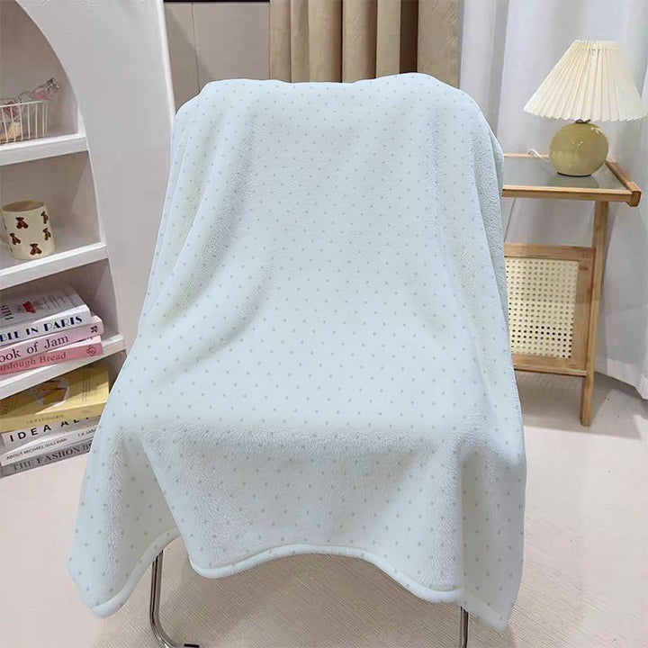 Cozy Dot Pattern Throw Blanket Kalsten