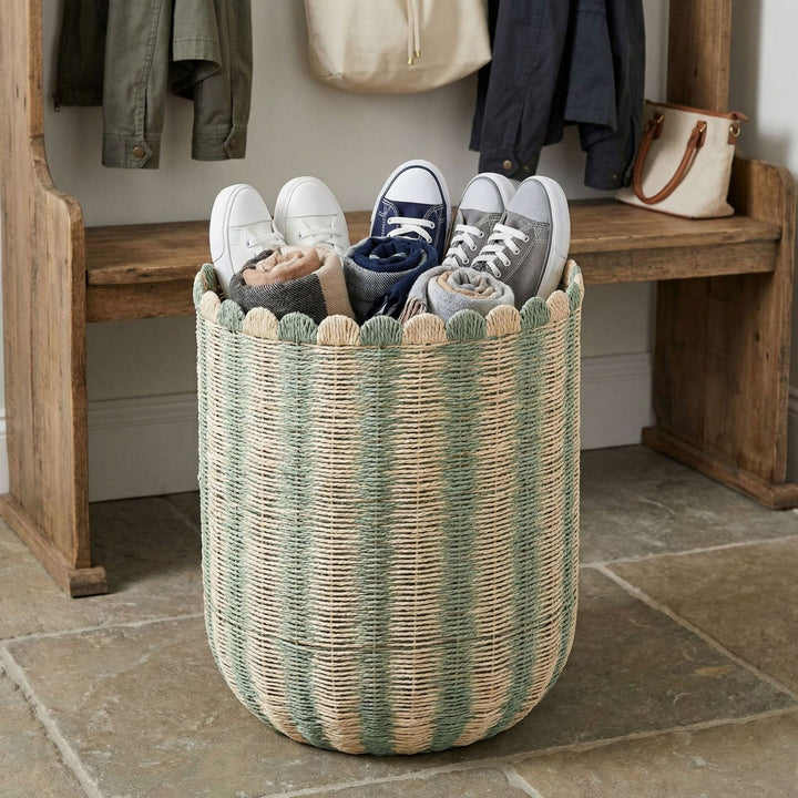 Decorative storage basket in modern design Kalsten