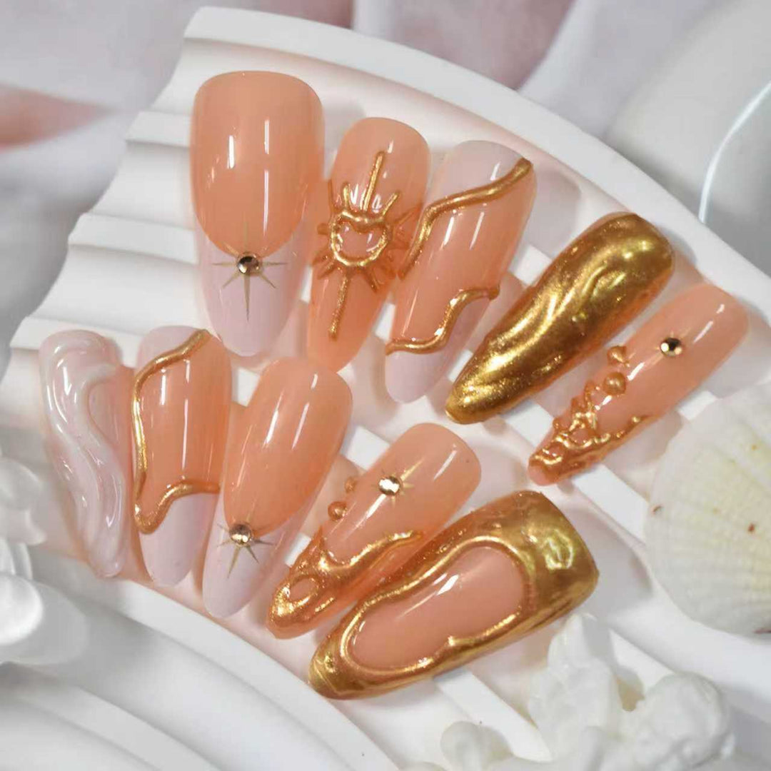 Elegant Decorative Nail Enhancements Kalsten