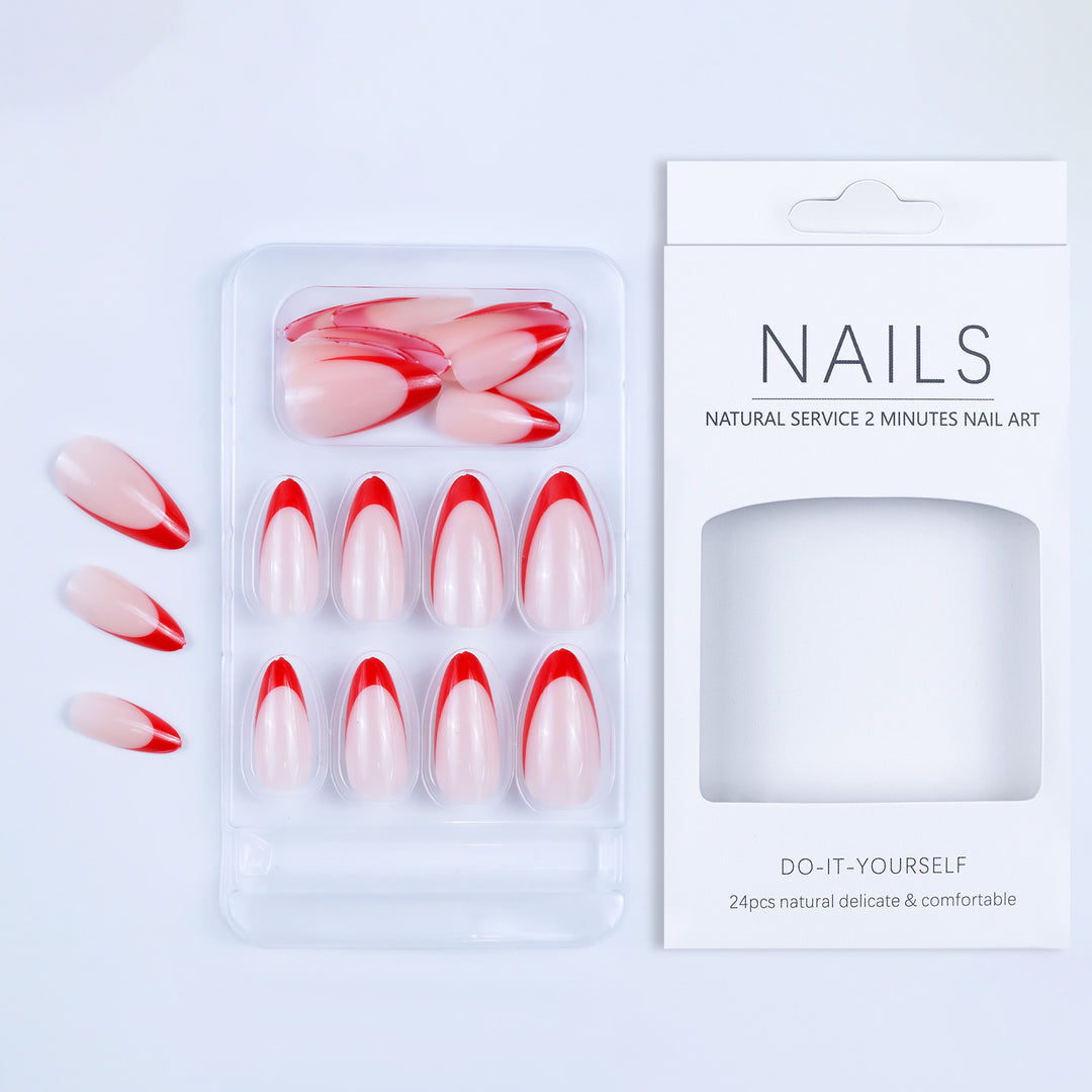 Artificial nails in elegant fringe design Kalsten
