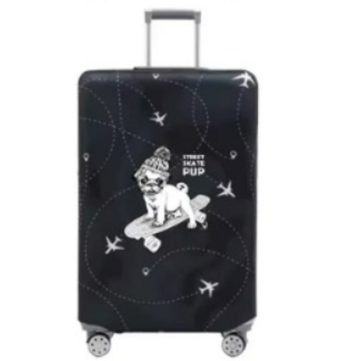 Women Hard-Shell Travel Suitcase with Funny Pet Design Kalsten