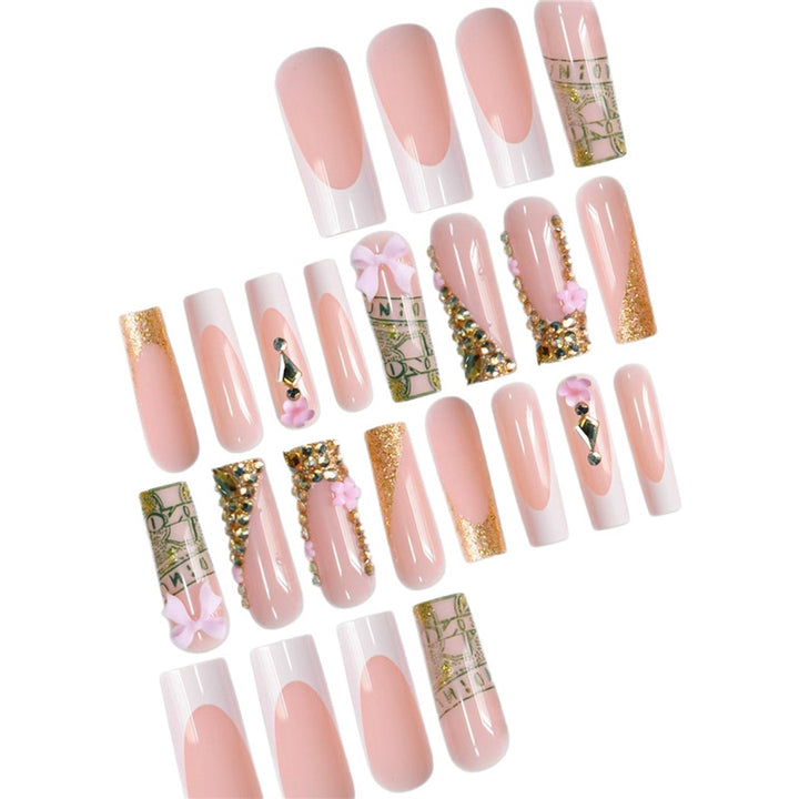 Decorative Acrylic Press-On Nails Kalsten