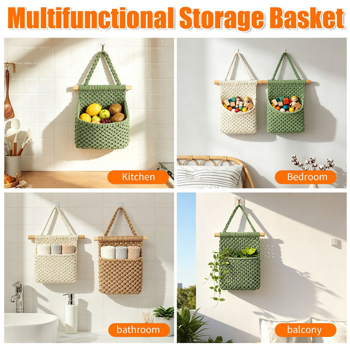 Macrame Wall Organizer Kalsten