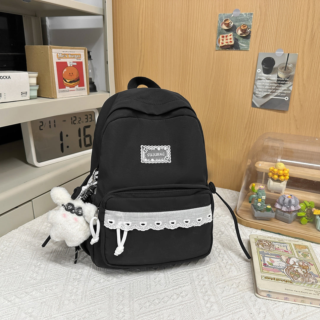 Stylish Compact Mini Backpack with Cute Accents Kalsten