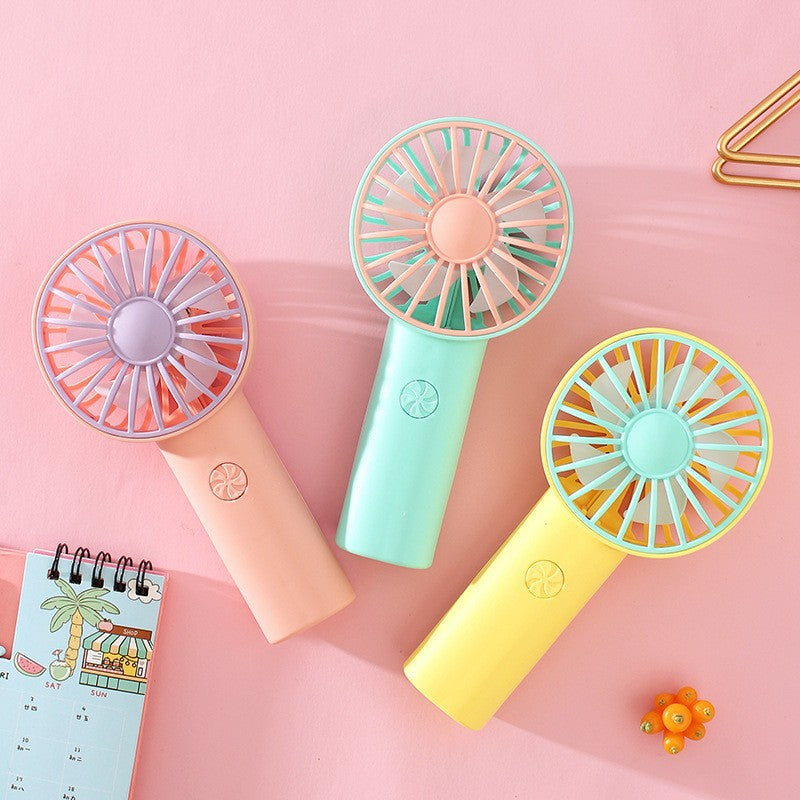 Women's Portable Handheld Fan with Ergonomic Handle and Powerful Battery Life Kalsten