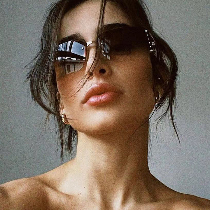 Ladies extravagant sunglasses in modern design with fine accents Kalsten