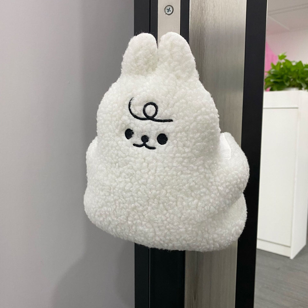 Sherpa Fleece Bunny Hand Puppet Plush Toy