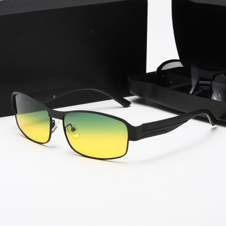 Ladies sporty sunglasses with robust metal frame and polarized lenses Kalsten