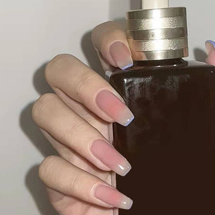 Elegant French Tip Press-On Nails Set