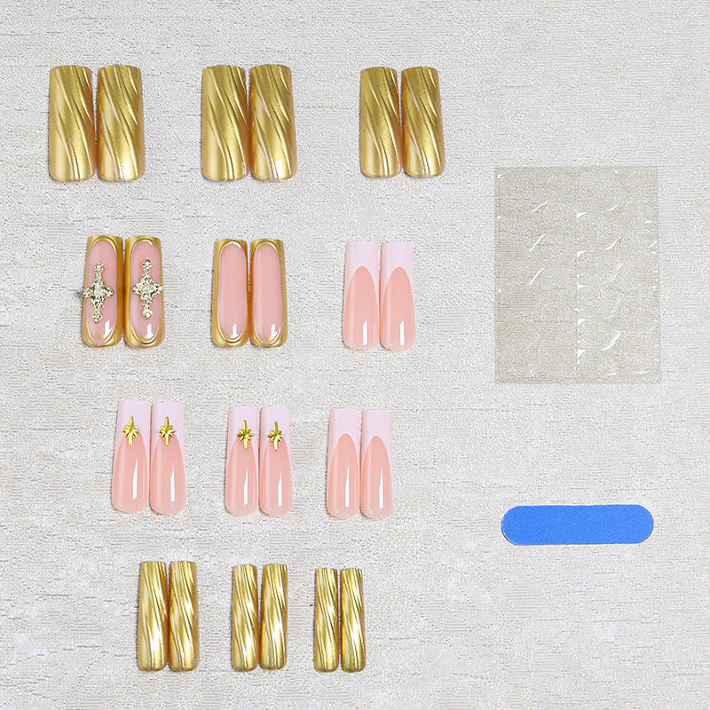 Glamorous Artificial Nail Set Kalsten