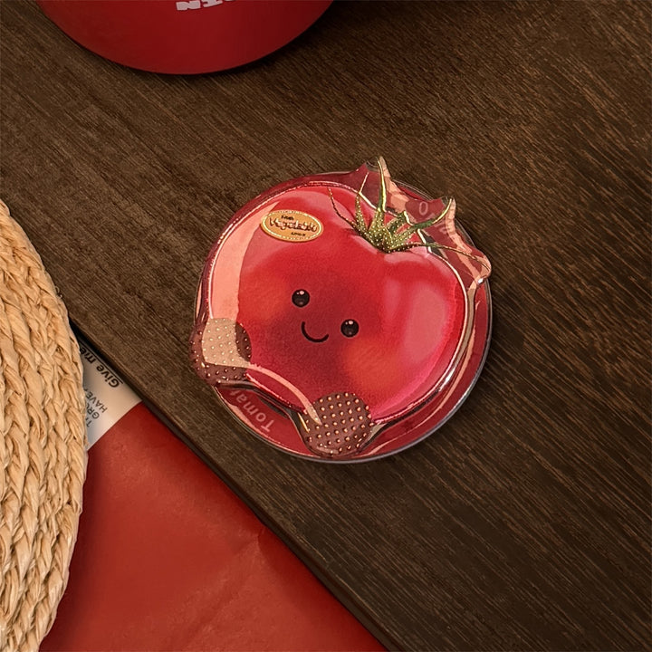 Funny coaster in eggplant design Kalsten