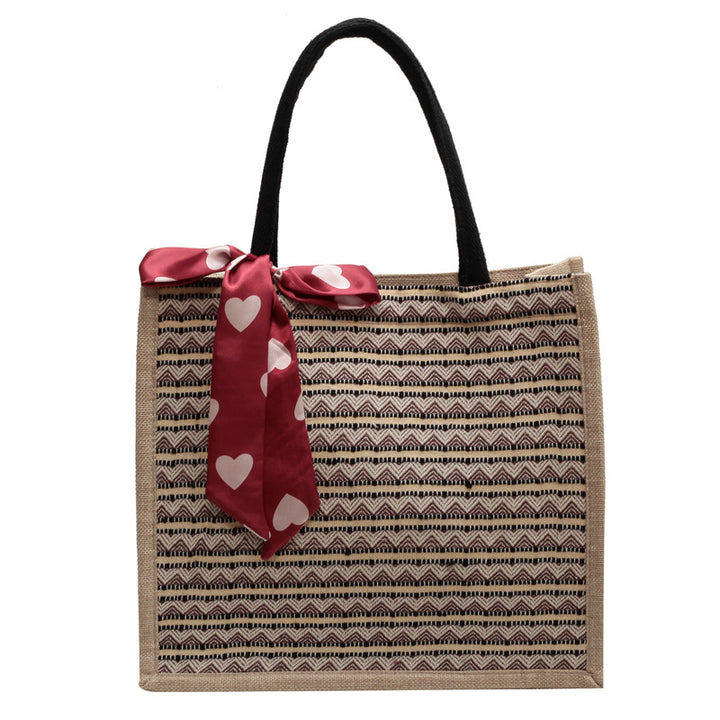 Decorative Patterned Tote Bag