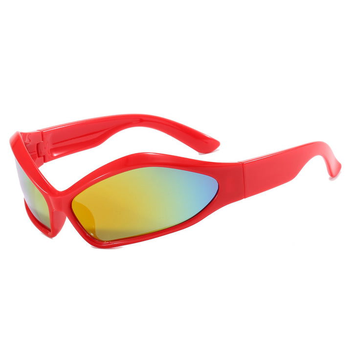 Women's Sporty Sunglasses with Aerodynamic Design Kalsten