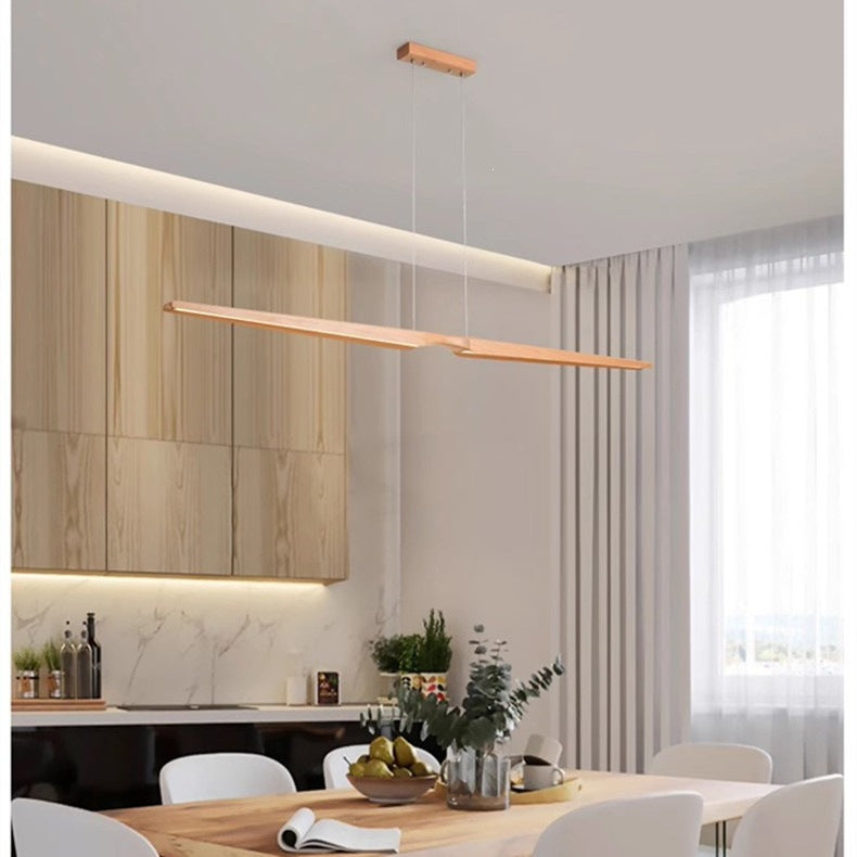 Modern Wooden Pendant Light Fixture