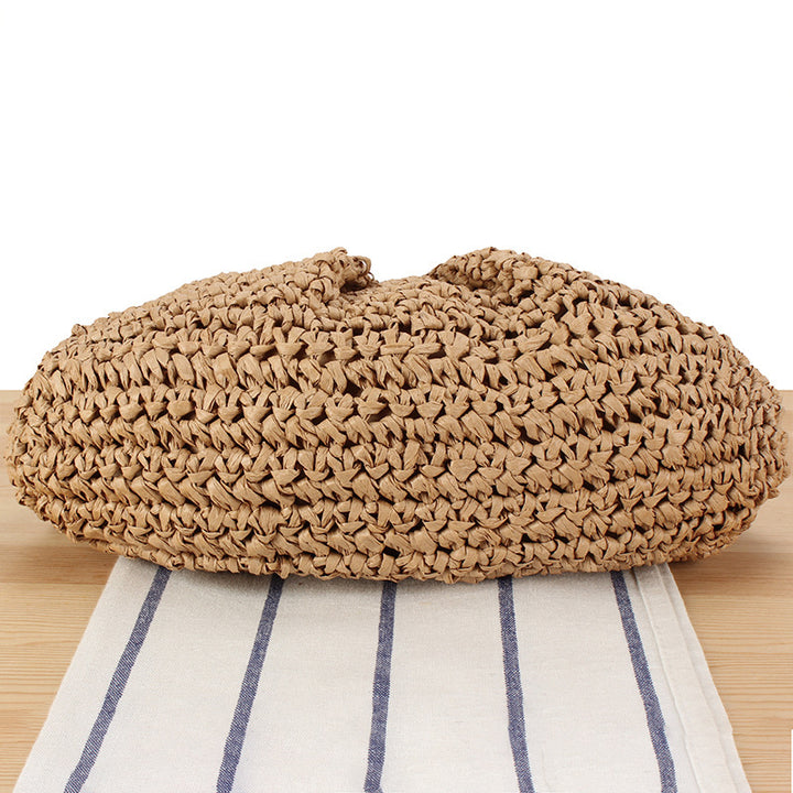 Handbag with Elegant Woven Design and High-Quality Chain Decoration Kalsten