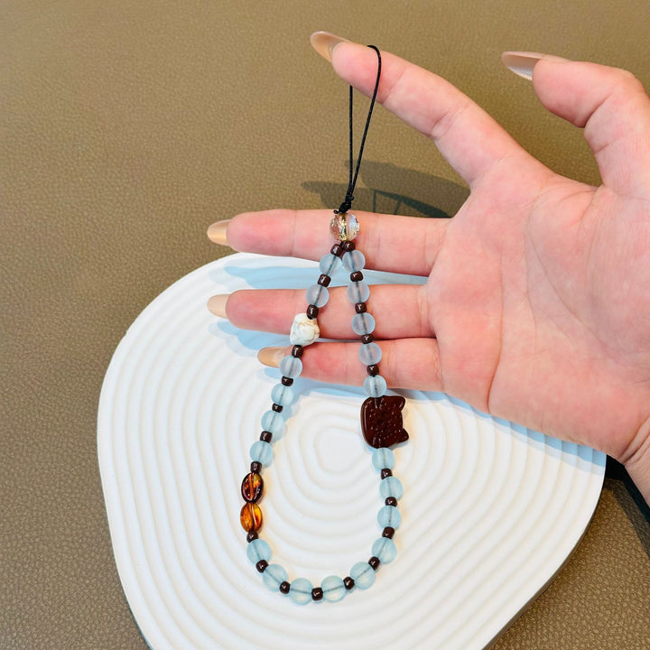 Beaded Charm Phone Lanyard Kalsten 1790134781