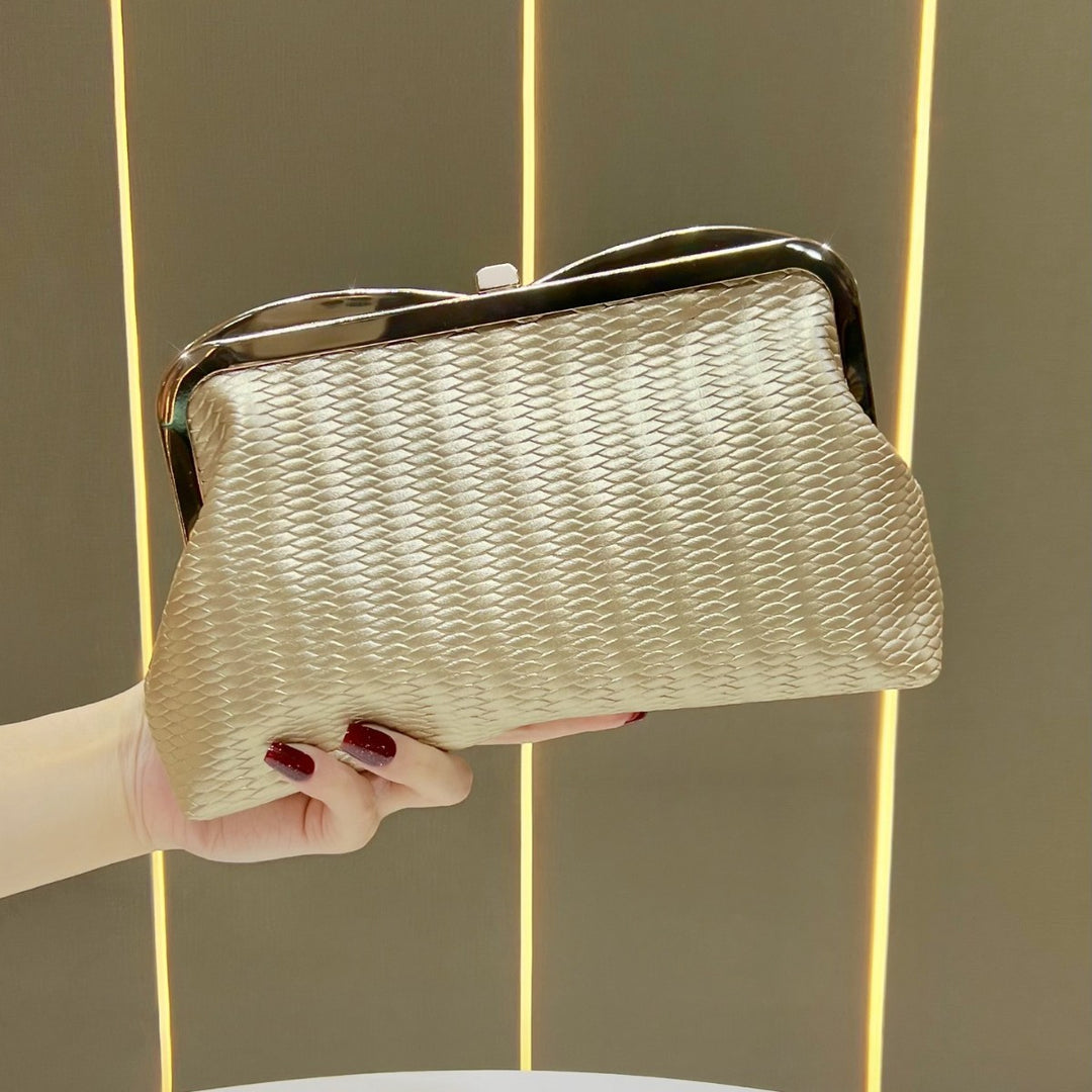 Elegant Textured Evening Purse
