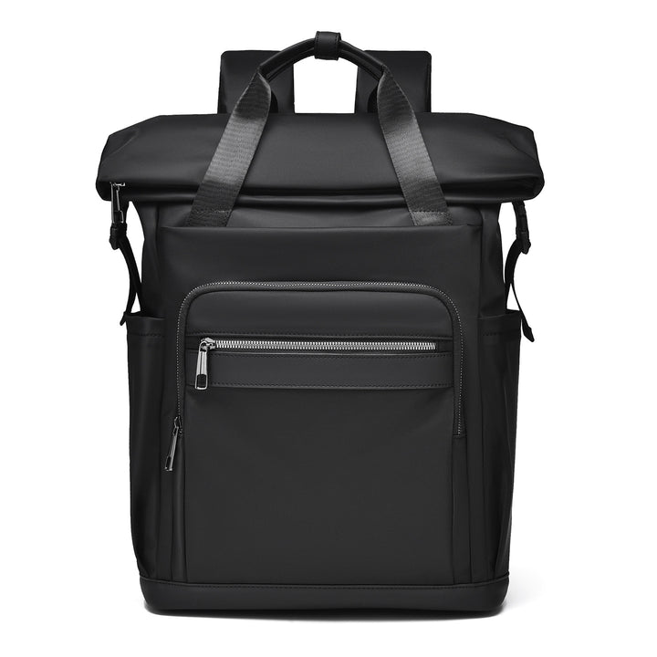 High-Capacity Waterproof Roll-Top Backpack Kalsten