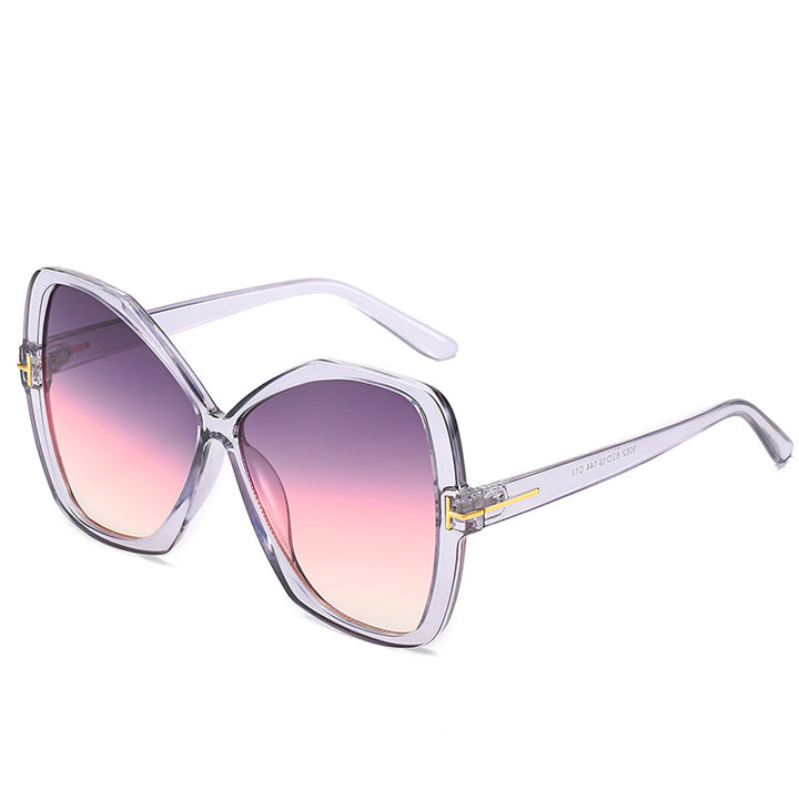 Fashionably Oversized Geometric Sunglasses Kalsten