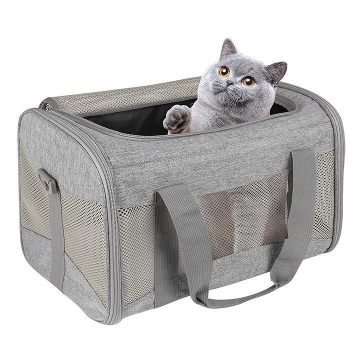 Pet carrier bag with breathable mesh windows Kalsten