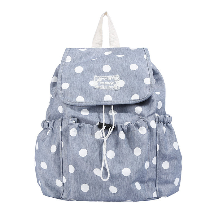 Playful Polka Dot Themed Backpack Kalsten