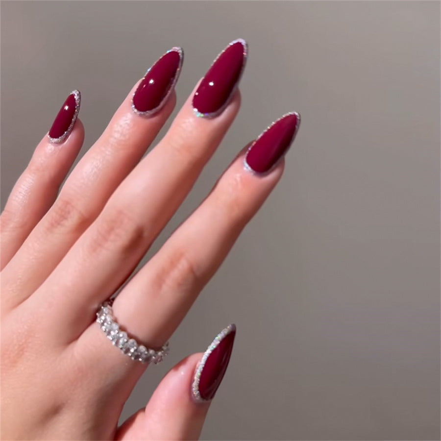 Elegant Heart-Designed Press-On Nail Tips Kalsten