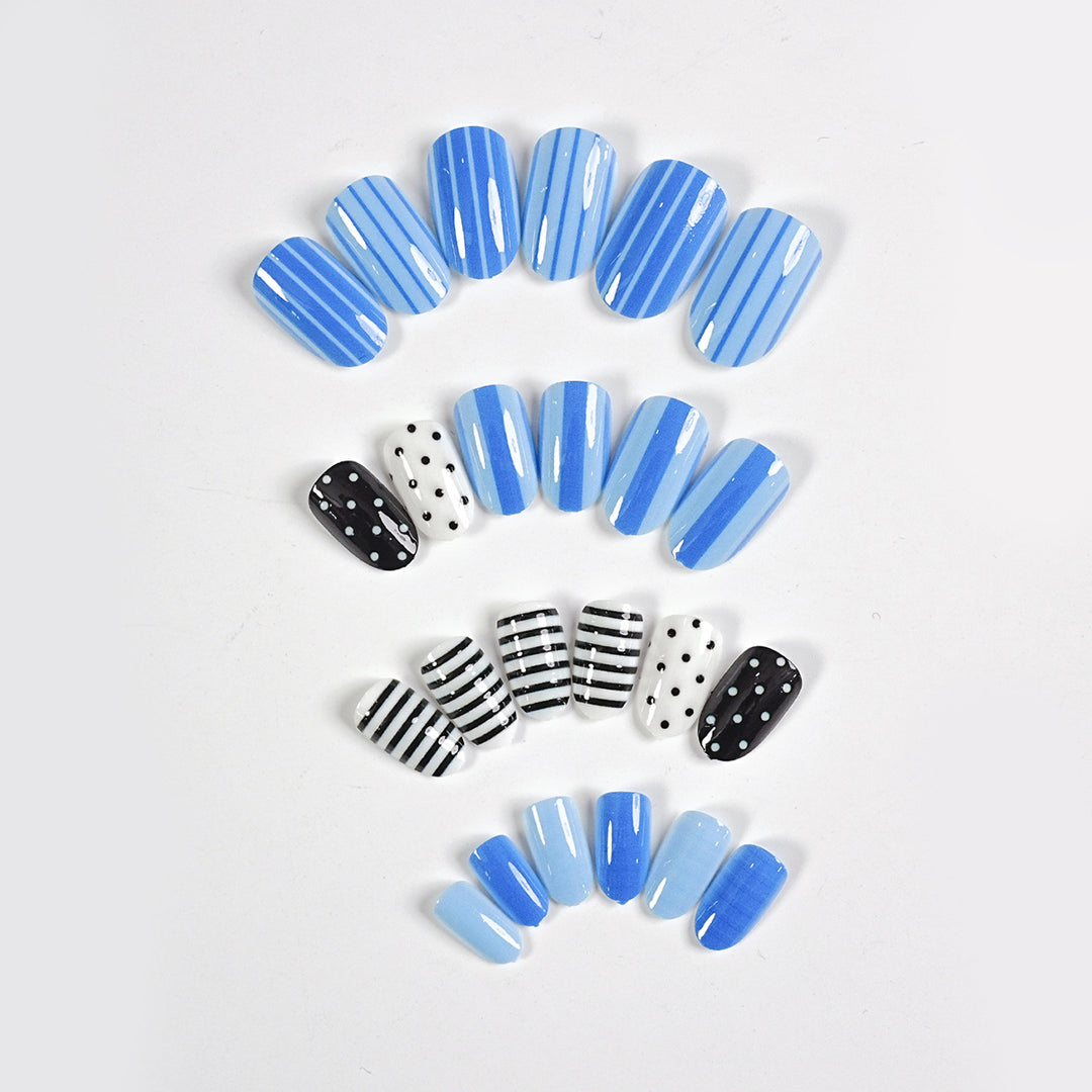 Creative Press-On Nail Art Collection