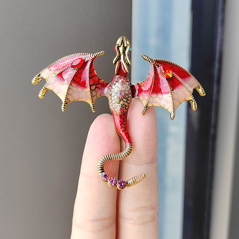 Decorative Dragon Brooch Kalsten