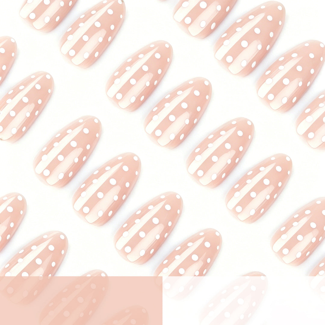 Elegant Almond-Shaped Nail Art Enhancements Kalsten 1789915539