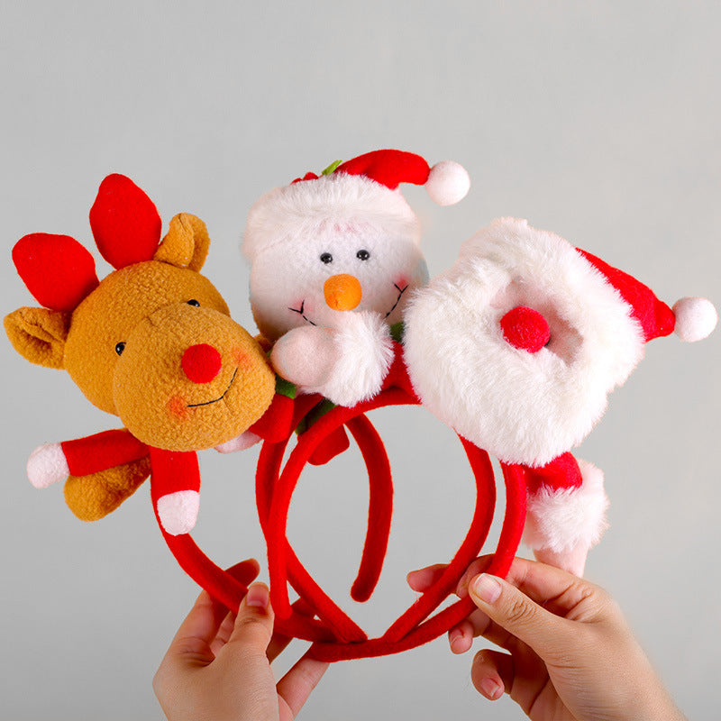 Festive Reindeer Antler Headband