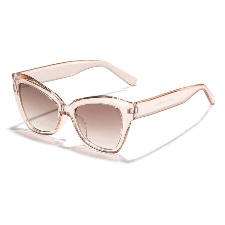Women's Cat-Eye Sunglasses with stylish transparent frame Kalsten