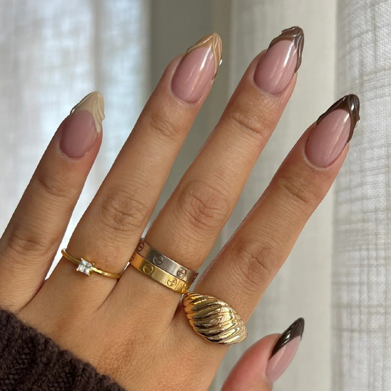 Creative nail tips in elegant design Kalsten