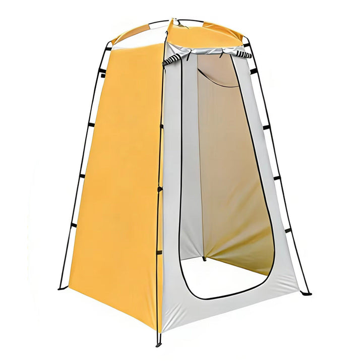 Portable privacy shower tent with quick pop up frame and detachable waterproof floor Kalsten