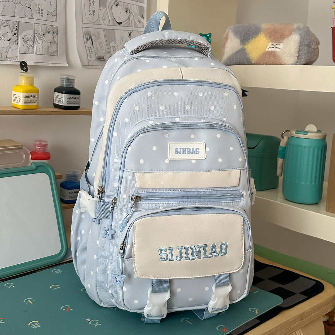 Adventurous Polka Dot Backpack Kalsten