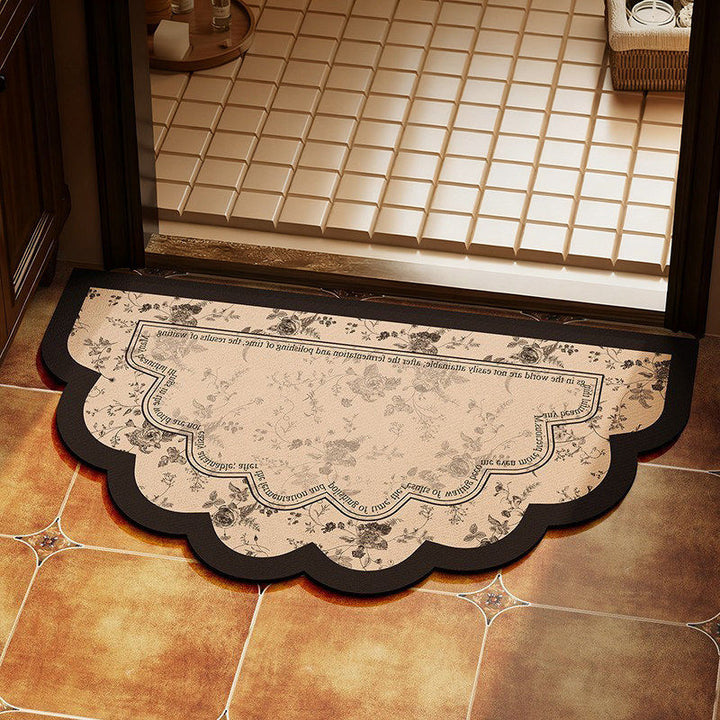 Decorative Floral Patterned Door Mat Kalsten