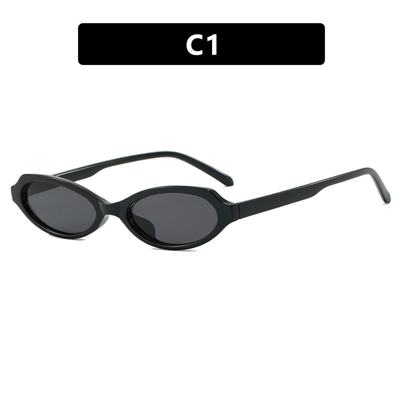 Ladies elegant sunglasses in stylish oval design Kalsten