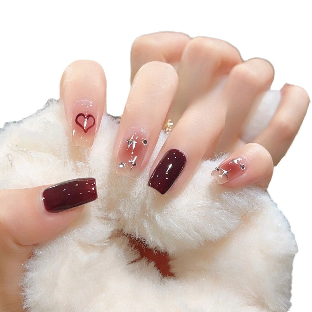 Glitter Ombre Press-On Nails Kalsten
