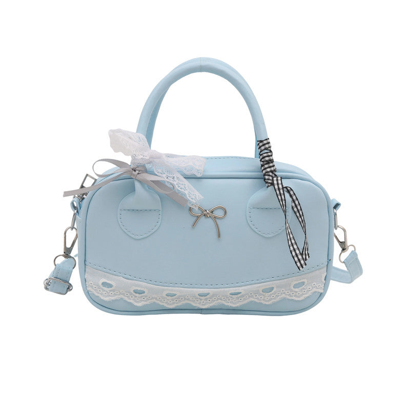 Decorative Bow-Embellished Handbag