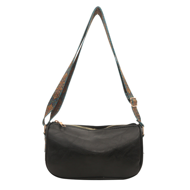 Elegant Textured Crossbody Bag