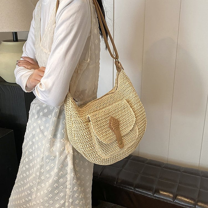 Handcrafted Macrame Hobo Bag Kalsten