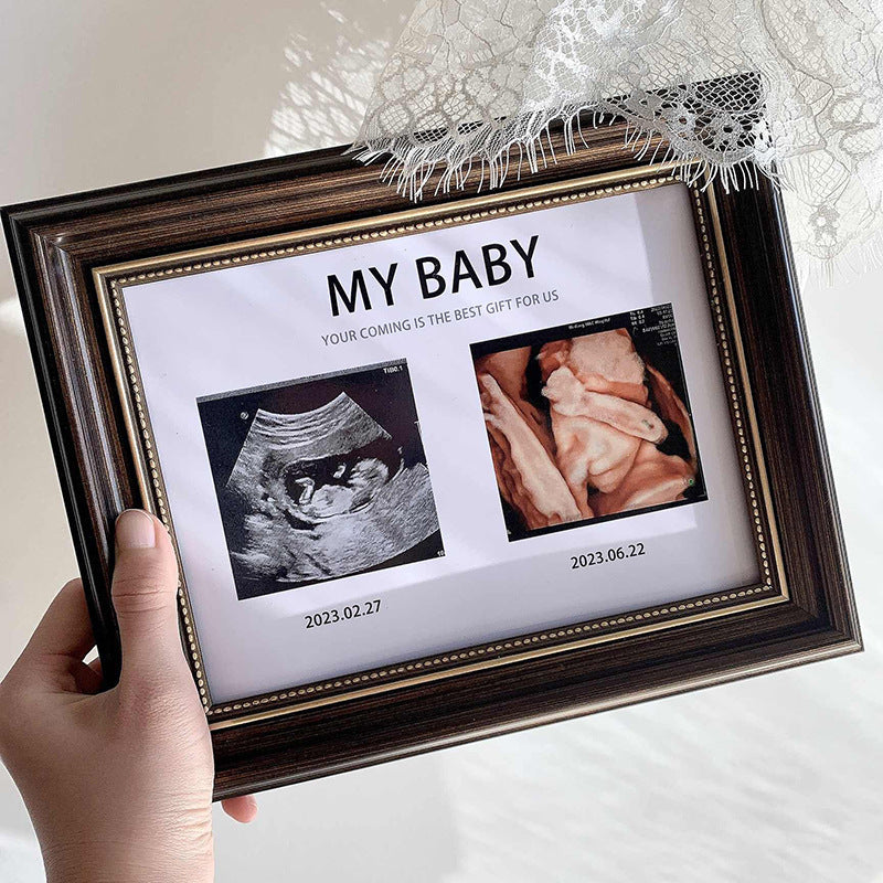 Personalized Ultrasound Photo Frame for Home Display