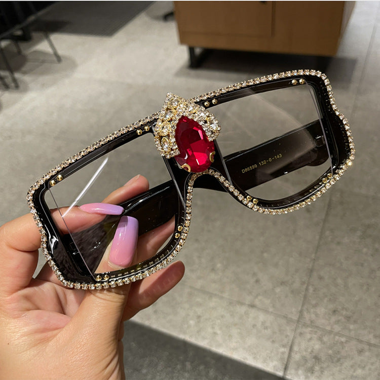 Women gemstone-embellished sunglasses Kalsten