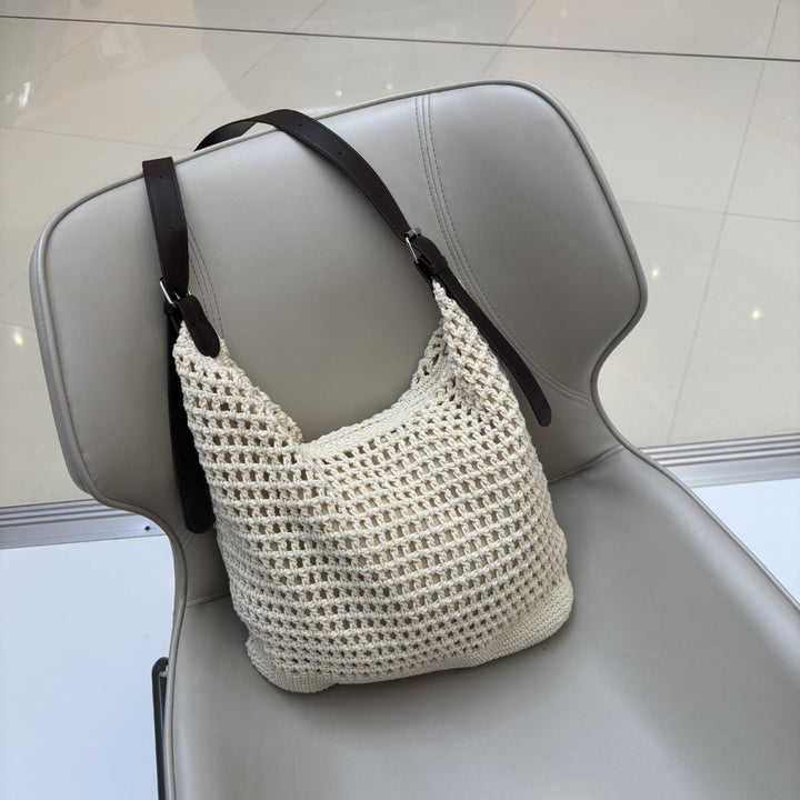 Trendy Macrame Basket Bag Kalsten