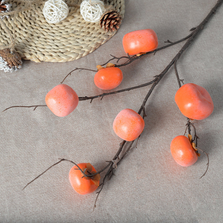 Decorative Persimmons Branch Decoration