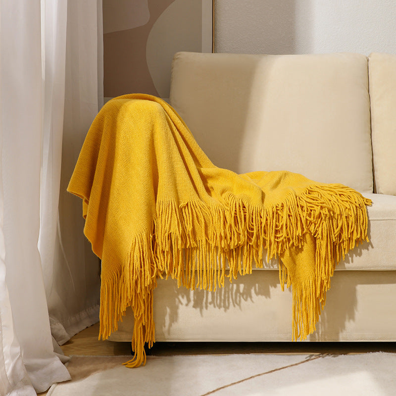 Premium Soft Wool Throw Kalsten
