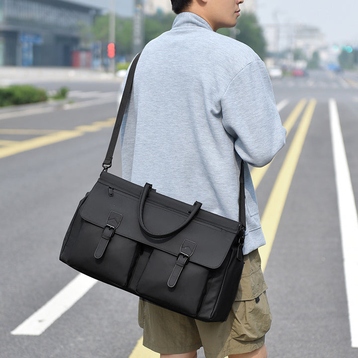 Multi-Compartment Urban Travel Tote