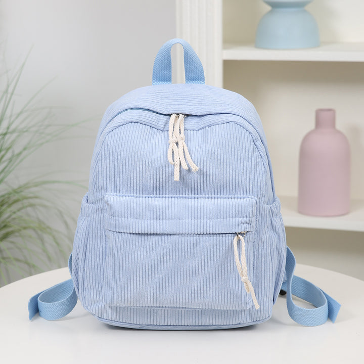 Cord-Backpack with Practical Front Pocket Kalsten