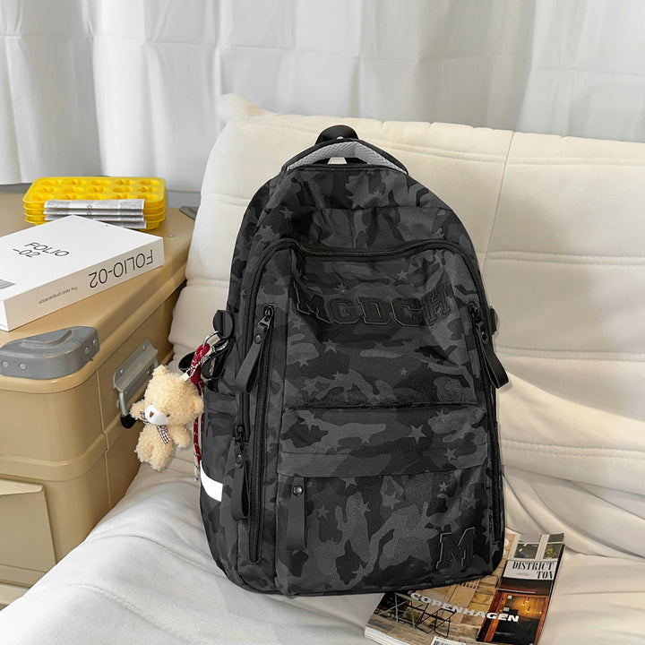 Durable Camo-Printed Day Backpack Kalsten