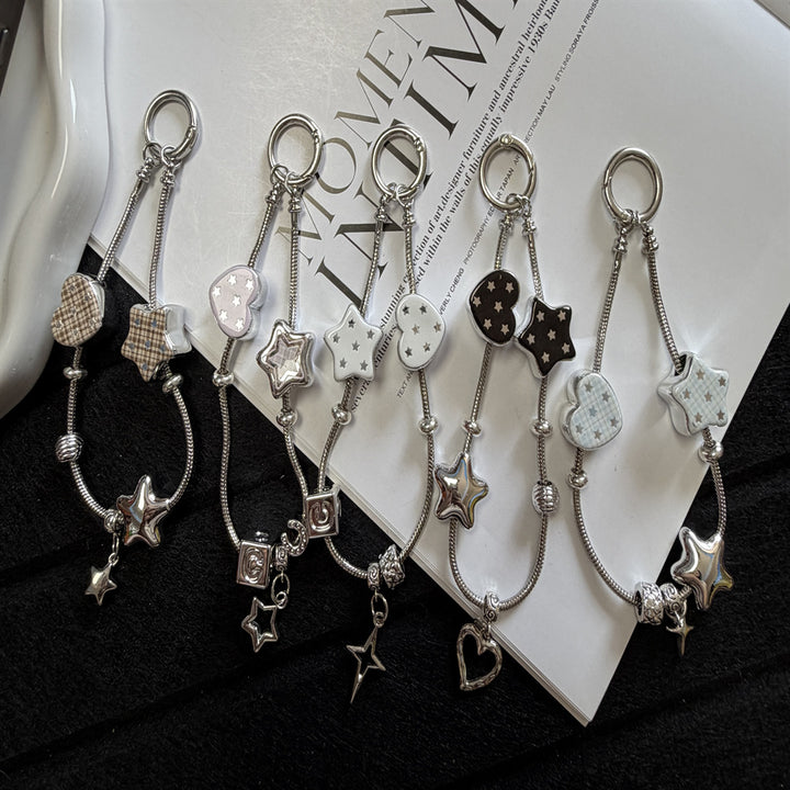 Unique Beaded Charm Keyring Kalsten