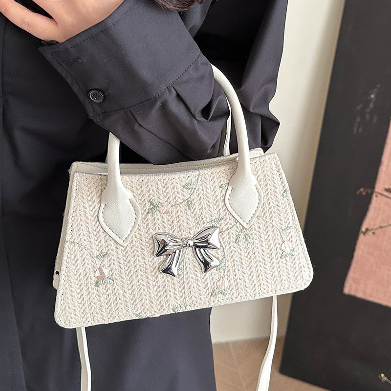 Elegant Embroidered Mini Handbag